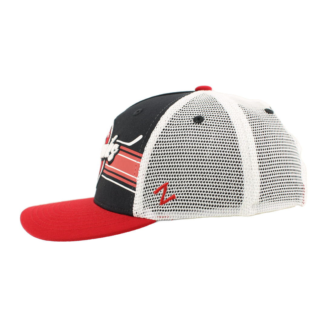 Zephyr Chicago Blackhawks Skate Lace Stout Trucker