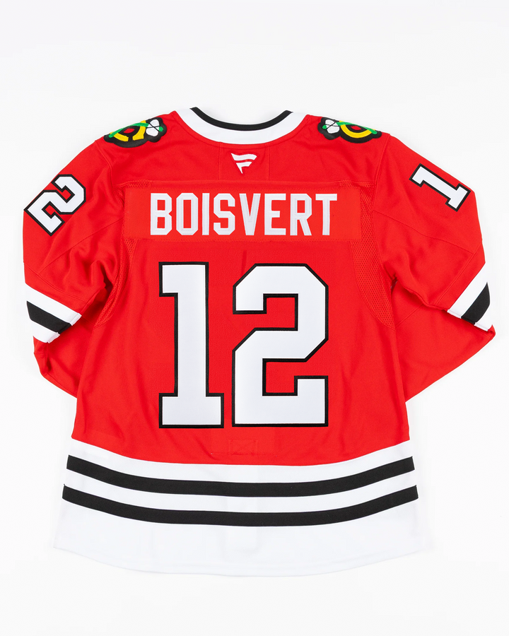 Fanatics Chicago Blackhawks Sacha Boisvert Premium Home Jersey