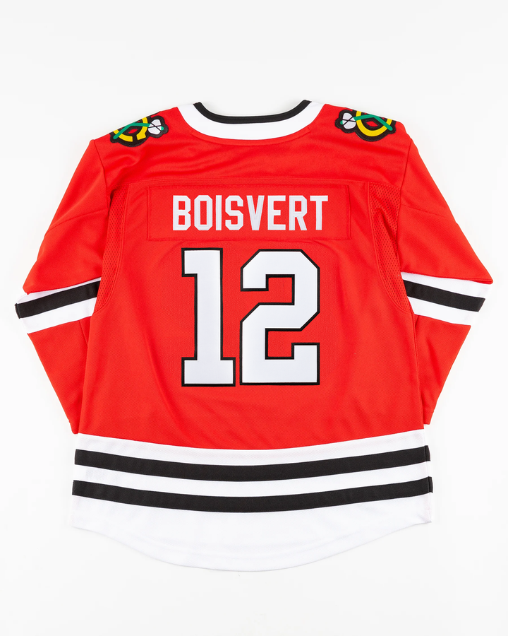 Youth Chicago Blackhawks Sacha Boisvert Home Premier Jersey