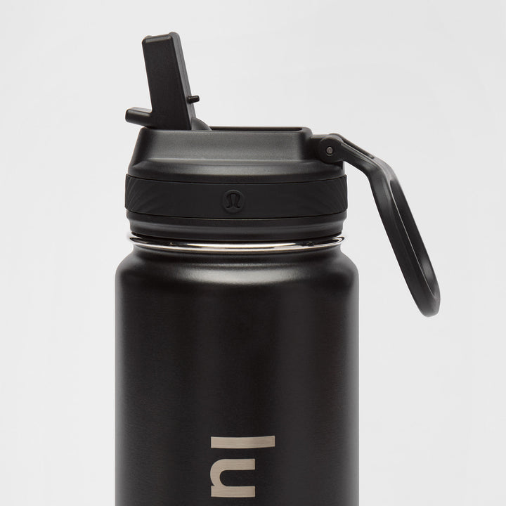 lululemon Chicago Blackhawks Back to Life Sport Bottle 24oz Straw Lid