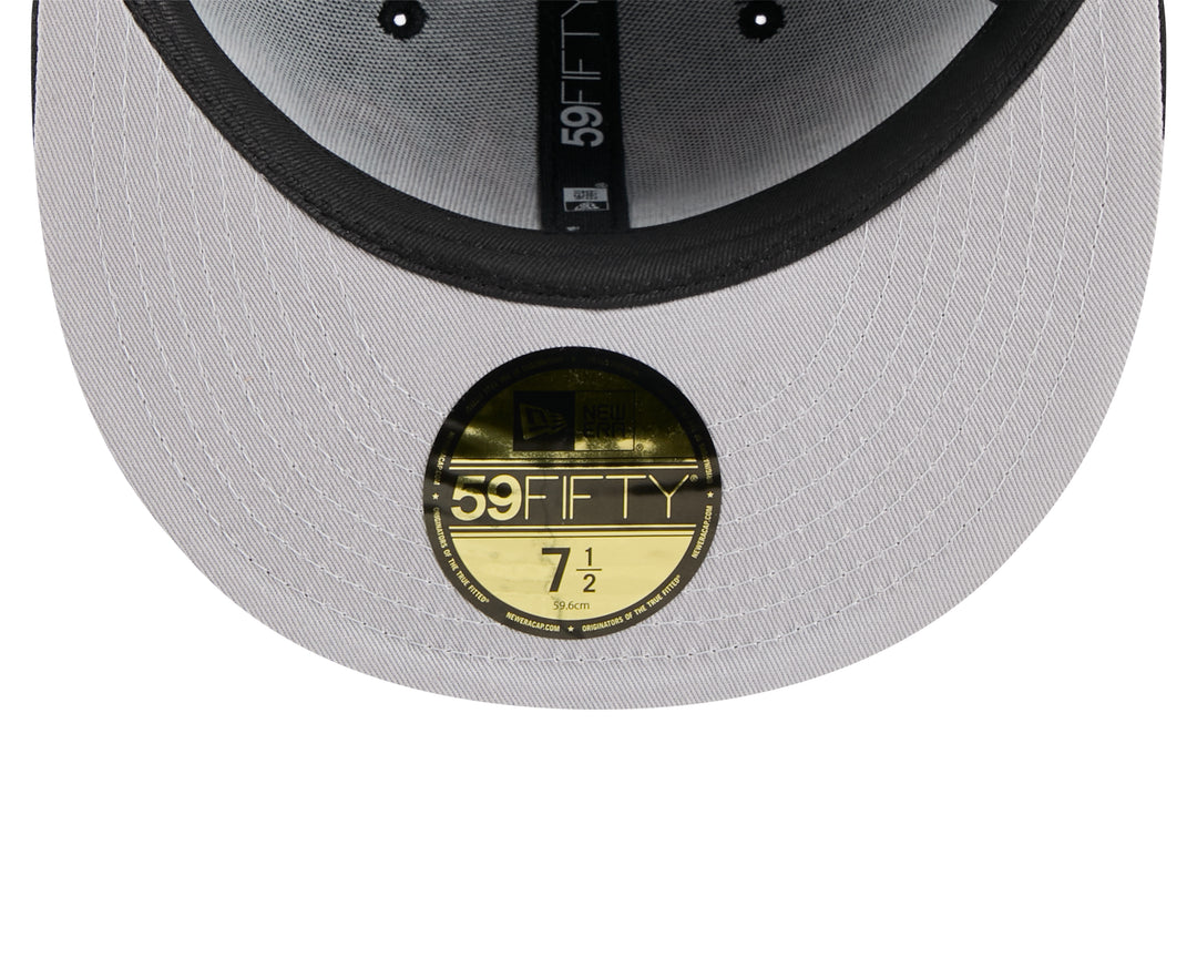 New Era Chicago Blackhawks 59FIFTY Oversized Primary Logo Fitted - Black