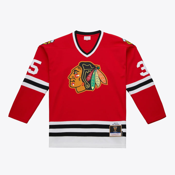 Mitchell &amp; Ness Chicago Blackhawks 1969-70 Tony Esposito Legacy Jersey