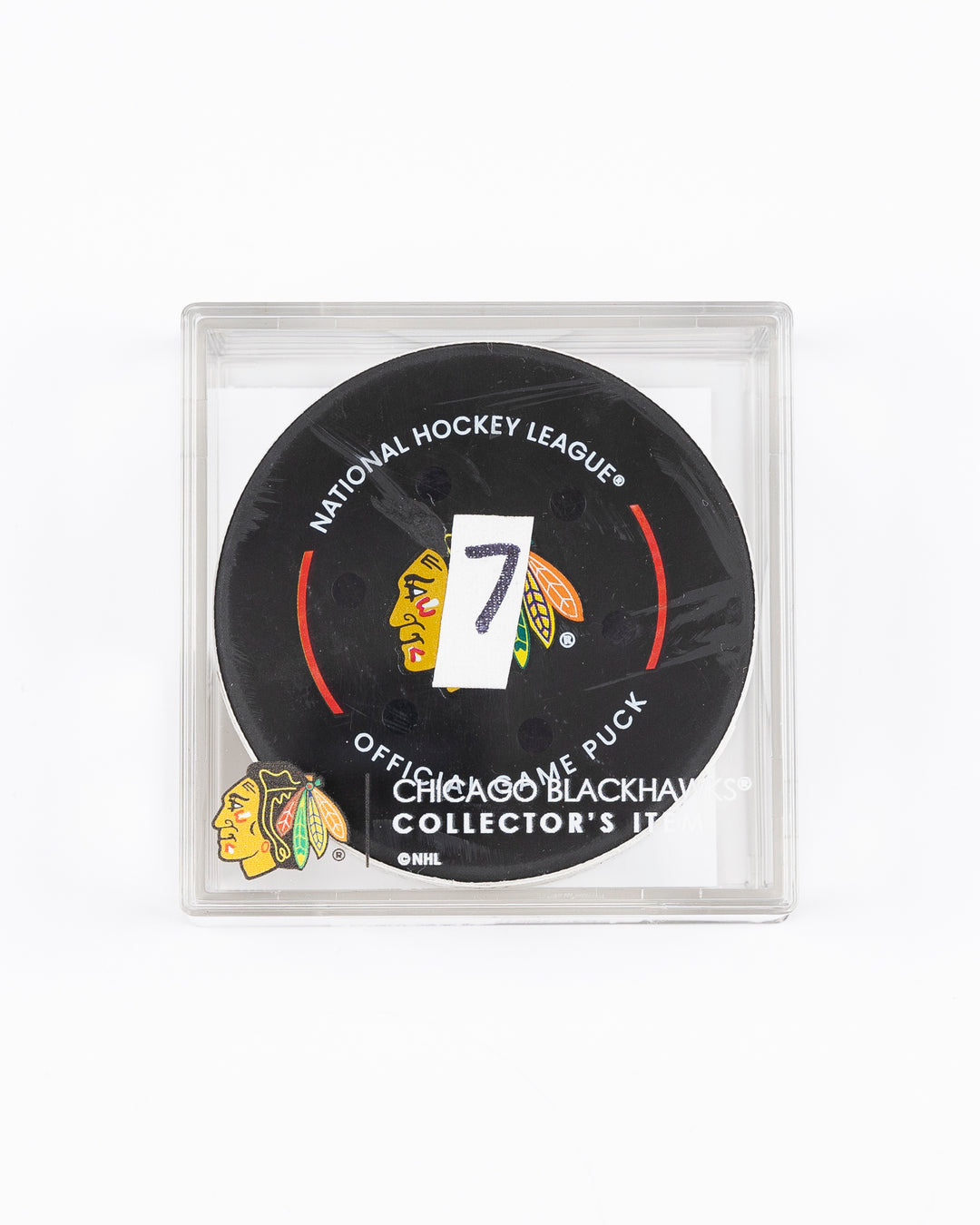 Nick Foligno Game-Used Goal Puck 12/1/24 15956