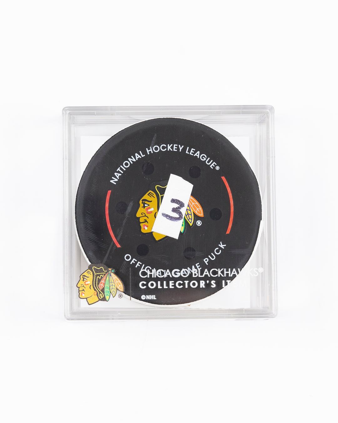Ilya Mikheyev Game-Used Goal Puck 12/17/24 16646