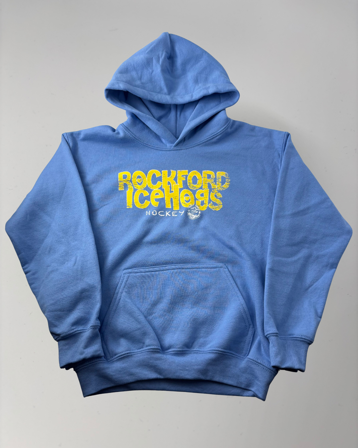 Youth Rockford IceHogs Blue Hoodie