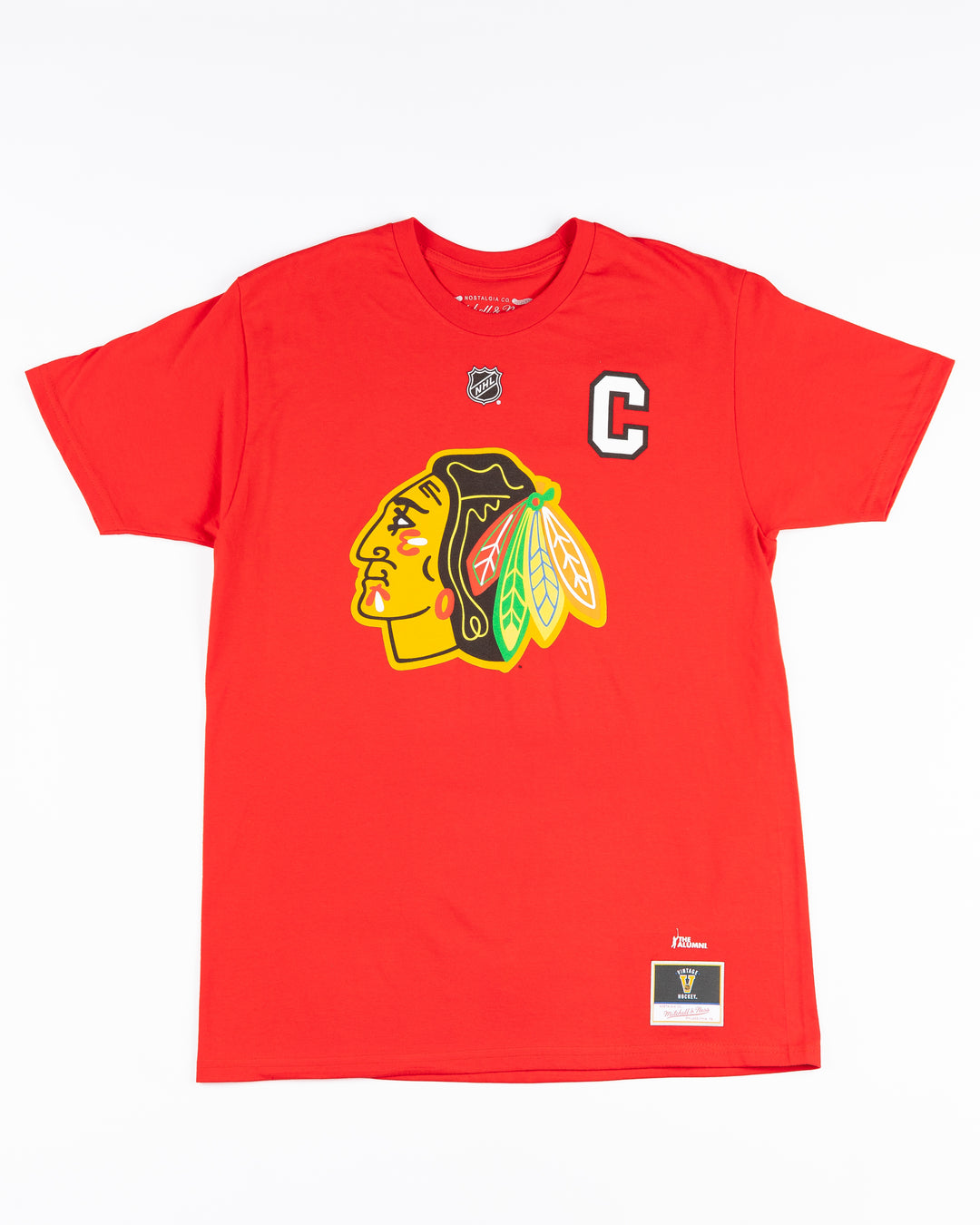 Mitchell &amp; Ness Chicago Blackhawks 1997 Chelios Legacy Name and Number Tee