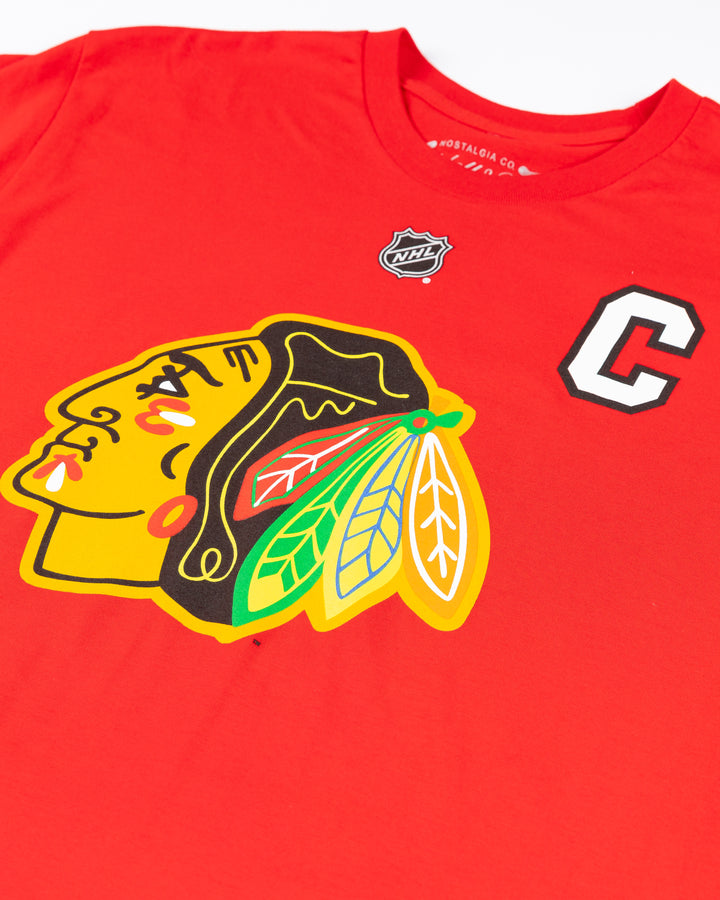 Mitchell &amp; Ness Chicago Blackhawks 1997 Chelios Legacy Name and Number Tee