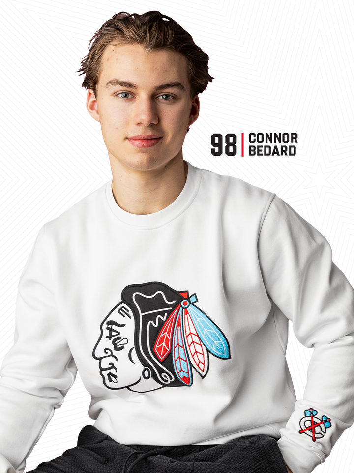 Four Stars Chicago Blackhawks Crewneck