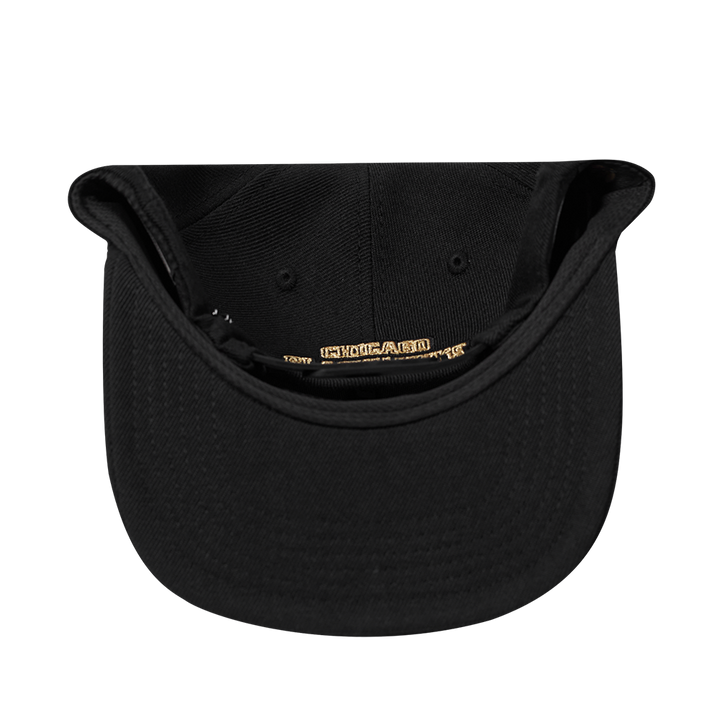 Pro Standard Chicago Blackhawks Centennial Black &amp; Gold Wool Snapback