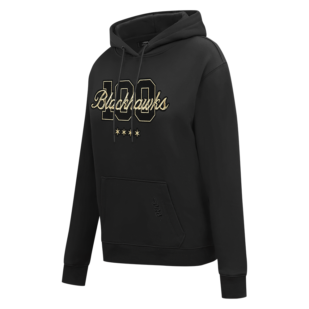 Pro Standard Chicago Blackhawks Centennial Black &amp; Gold Women&
