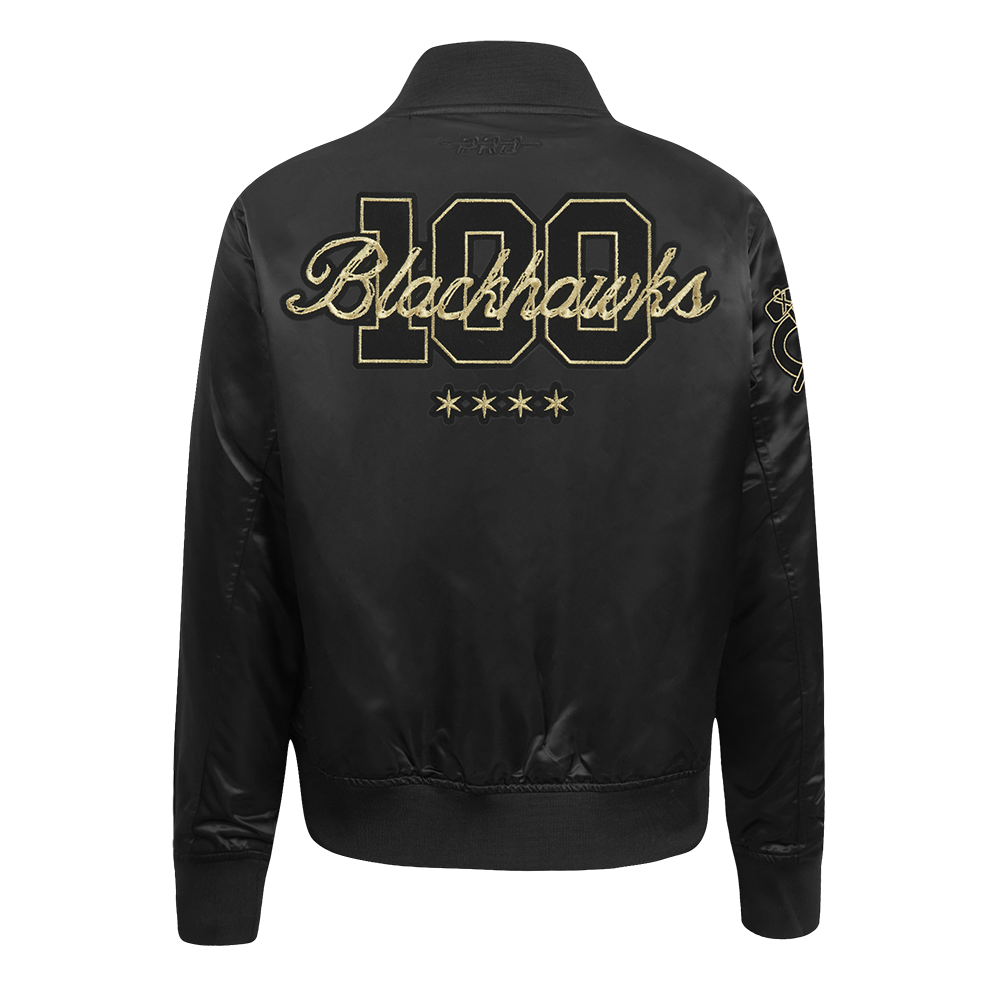 Pro Standard Chicago Blackhawks Centennial Black &amp; Gold Women&