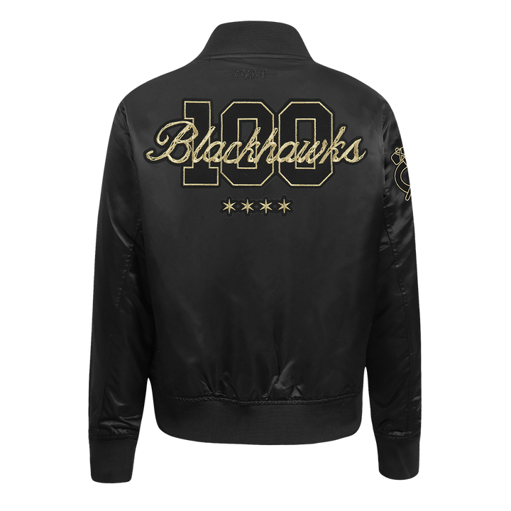 Pro Standard Chicago Blackhawks Centennial Black &amp; Gold Women&