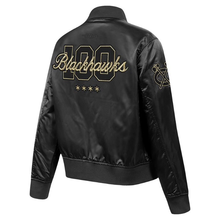 Pro Standard Chicago Blackhawks Centennial Black &amp; Gold Women&