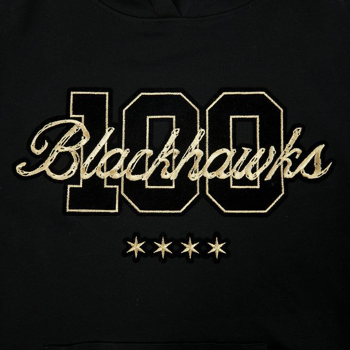 Pro Standard Chicago Blackhawks Centennial Black &amp; Gold Women&