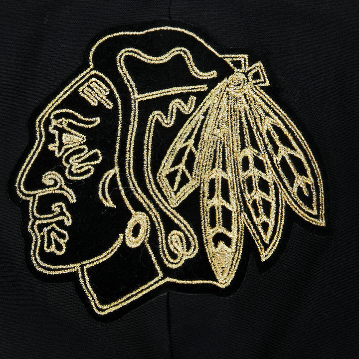 Pro Standard Chicago Blackhawks Centennial Black &amp; Gold Women&