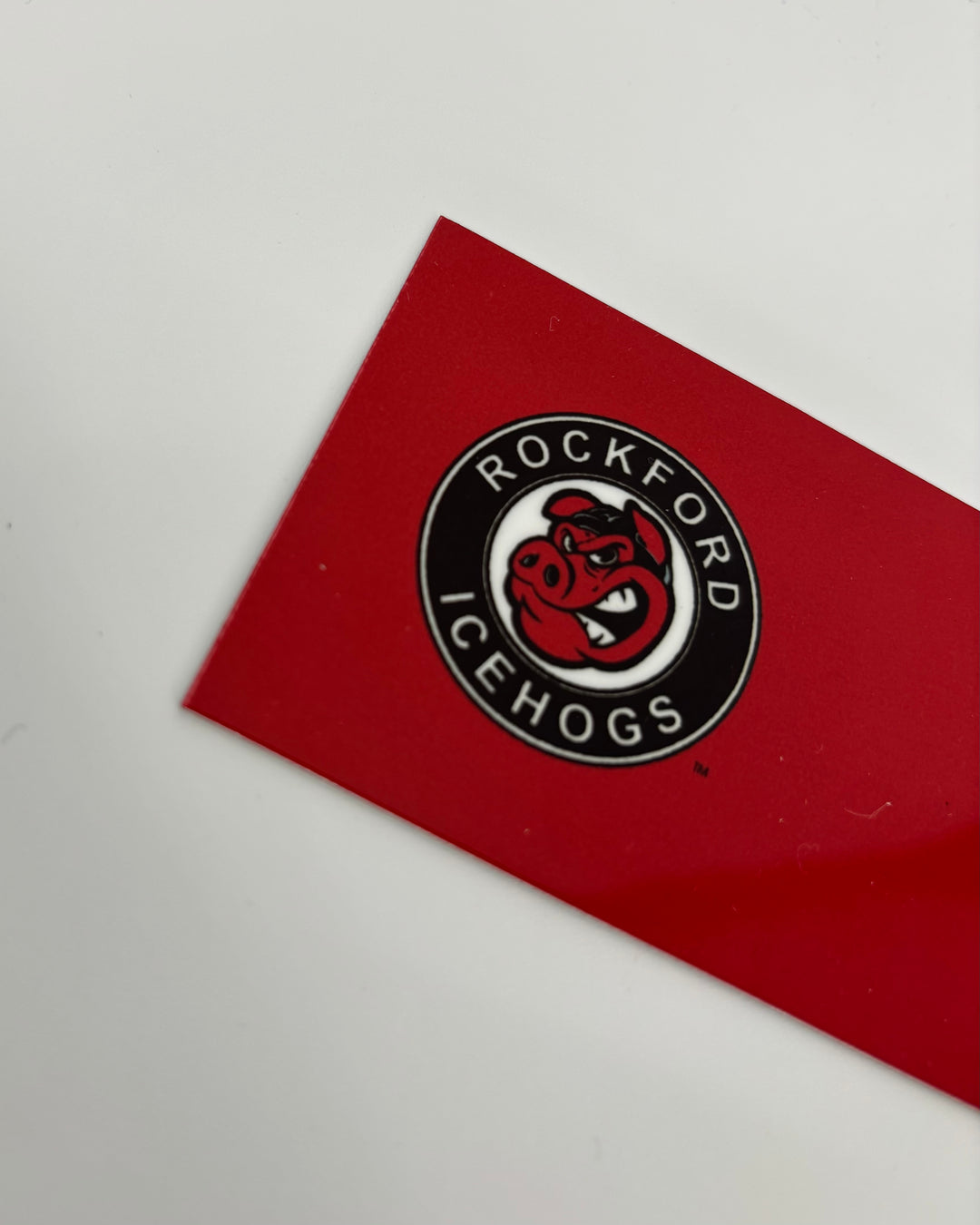 Rockford IceHogs Jamie Engelbert Locker Nameplate
