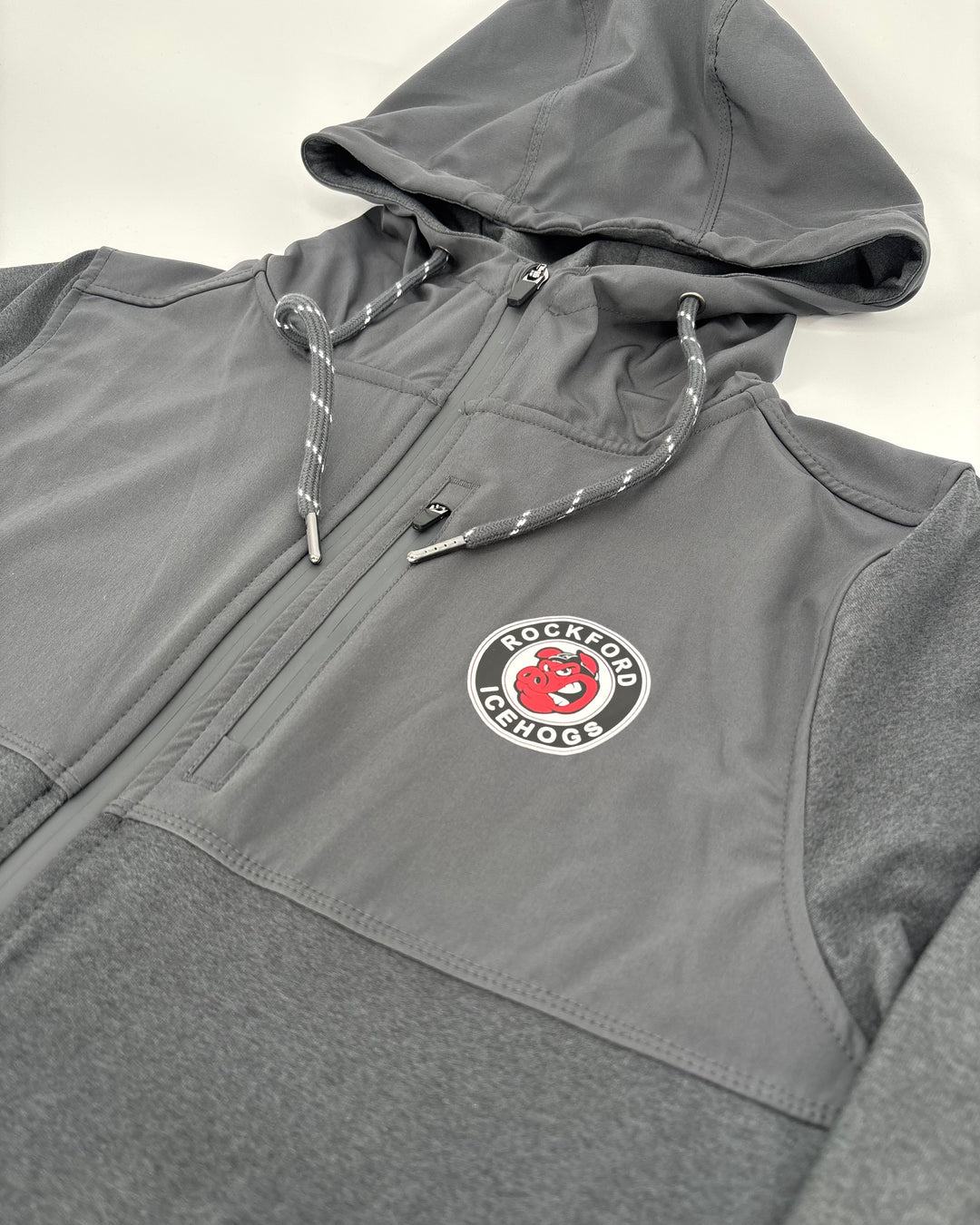 Rockford IceHogs Colosseum Full Zip Hooded Jacket