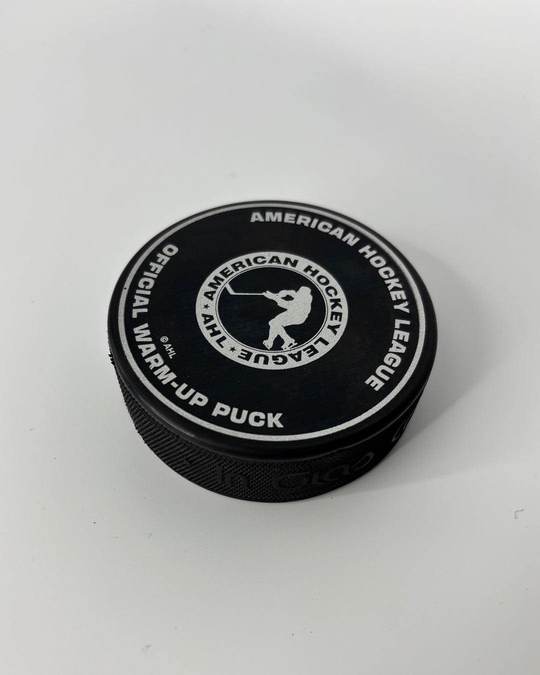 Rockford IceHogs Retro Official Warm Up Puck