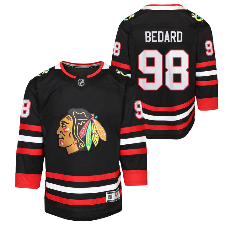 Youth Chicago Blackhawks Premier Alternate Connor Bedard Jersey