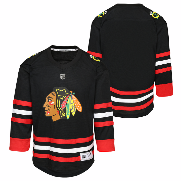 Kids Chicago Blackhawks Replica Alternate Jersey
