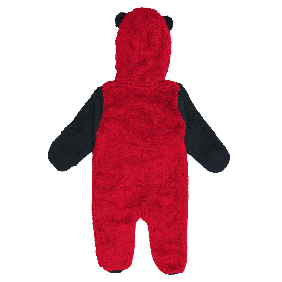 Infant Chicago Blackhawks Teddy Fleece Onesie