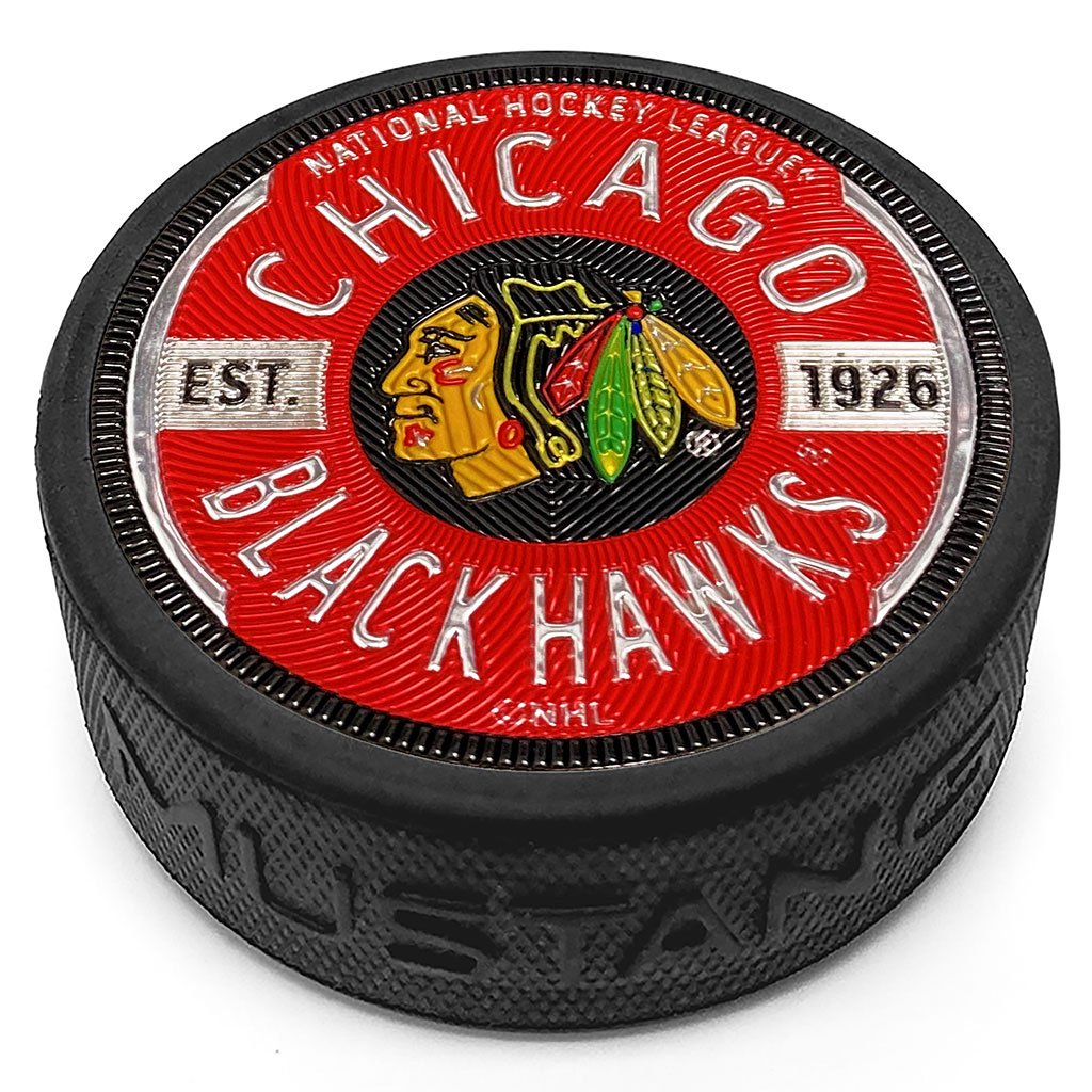 Chicago Blackhawks Gear Puck Design Trimflexx