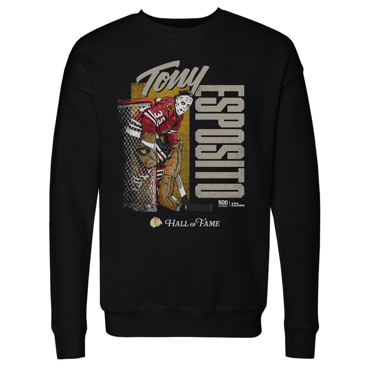 Tony Esposito Chicago Blackhawks H.O.F. Highlight WHT