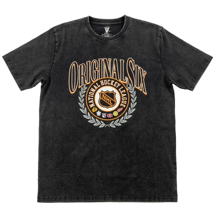 American Needle Chicago Blackhawks Original Six Vintage Dye Tee