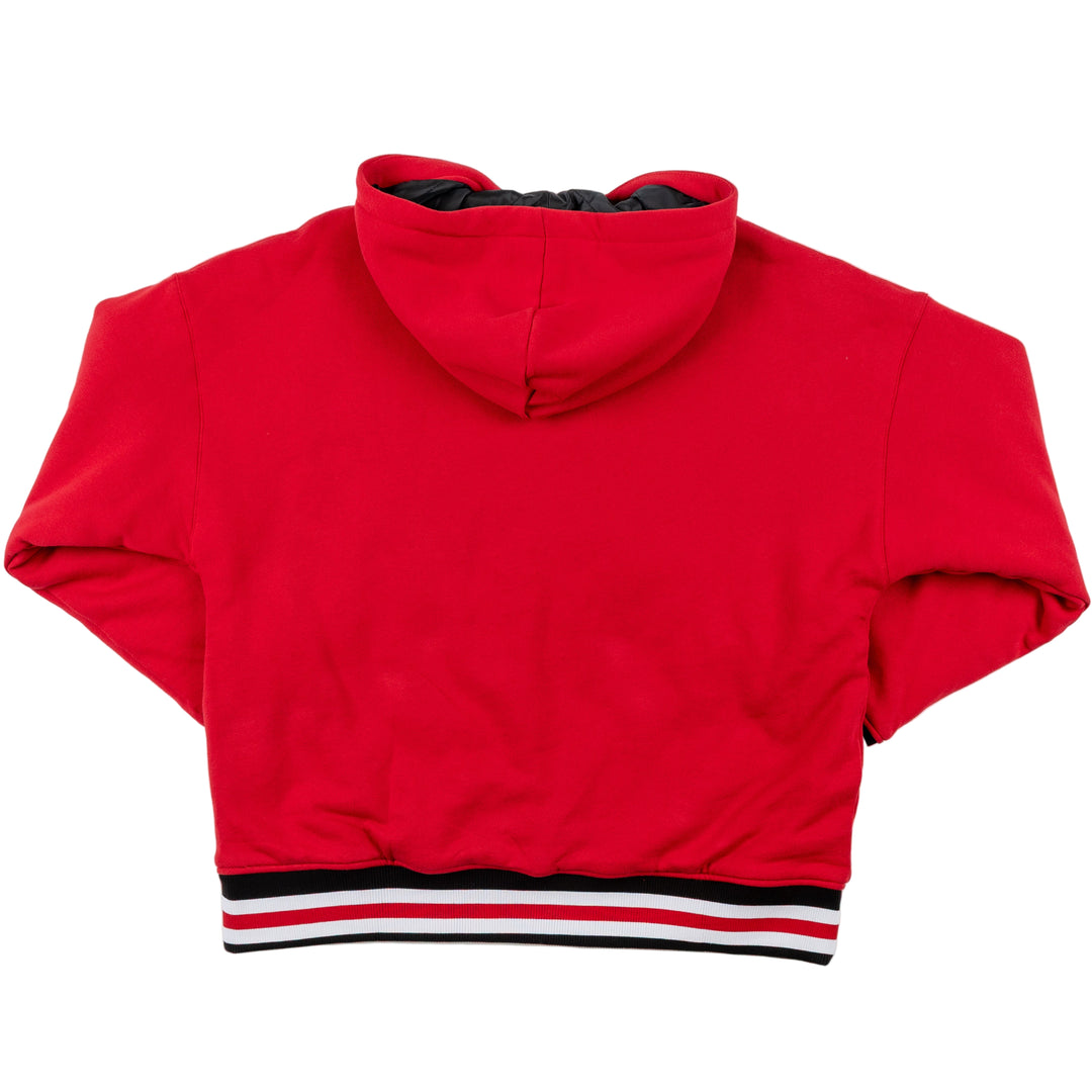 Mitchell &amp; Ness Chicago Blackhawks Centennial Quilted 1/4 Zip Hoodie
