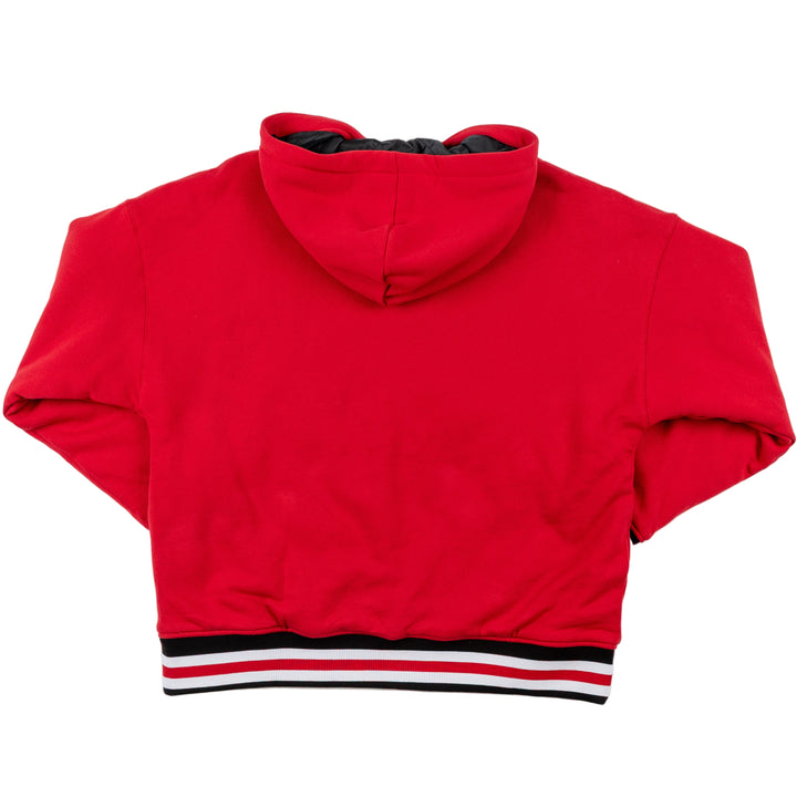 Mitchell &amp; Ness Chicago Blackhawks Centennial Quilted 1/4 Zip Hoodie