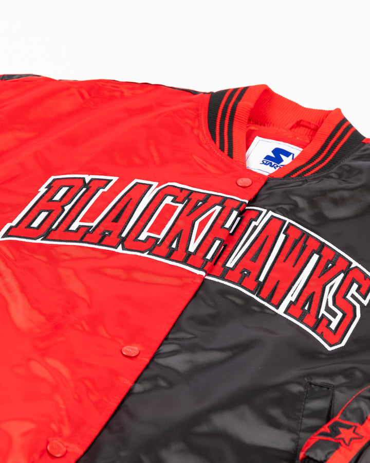 two tone red and black women&