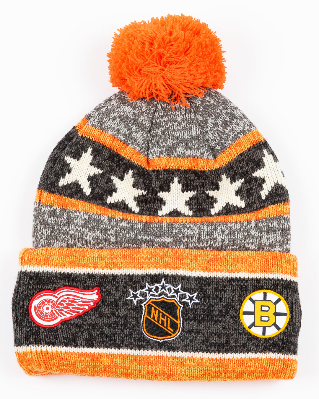 grey and orange &