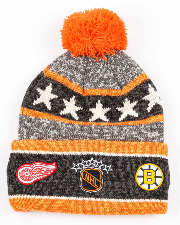 grey and orange &