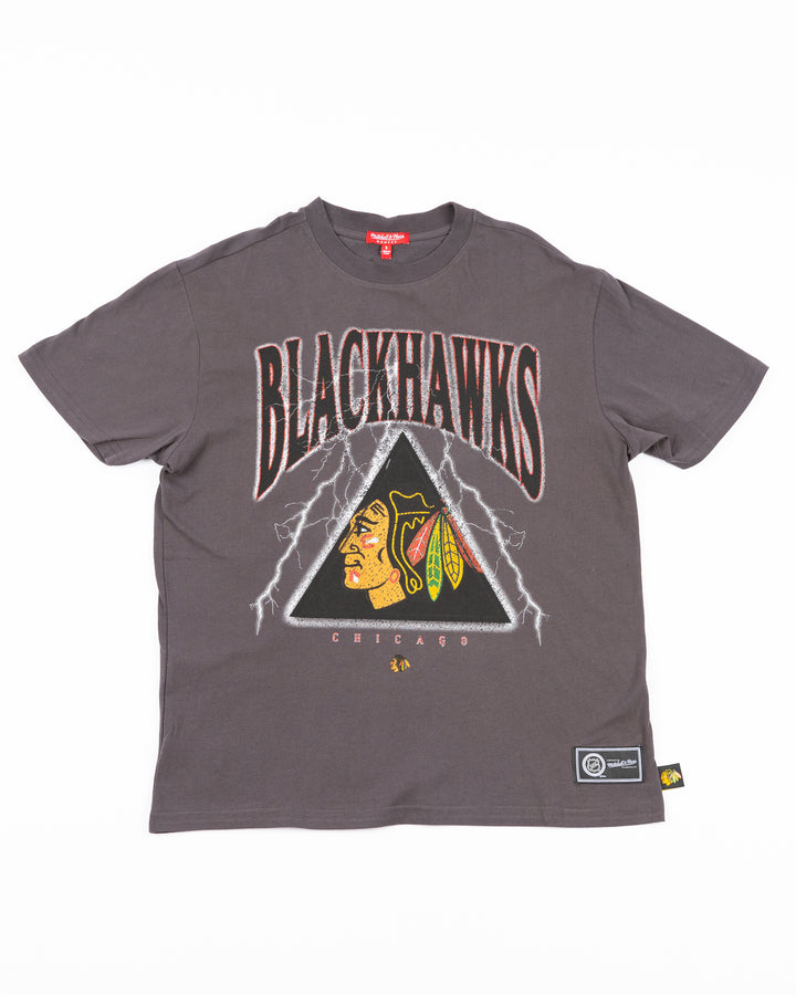 grey Mitchell &amp; Ness oversized women&