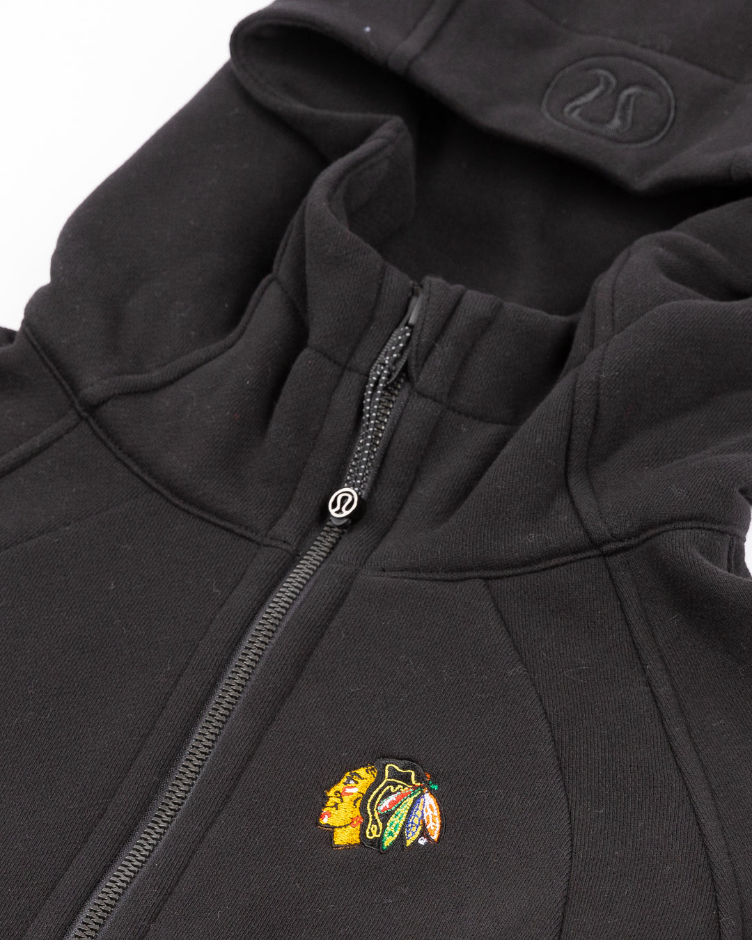 black lululemon scuba full zip women&