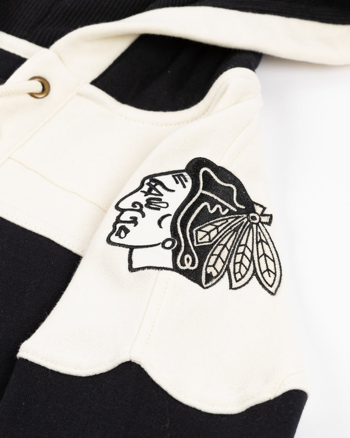 black and cream &