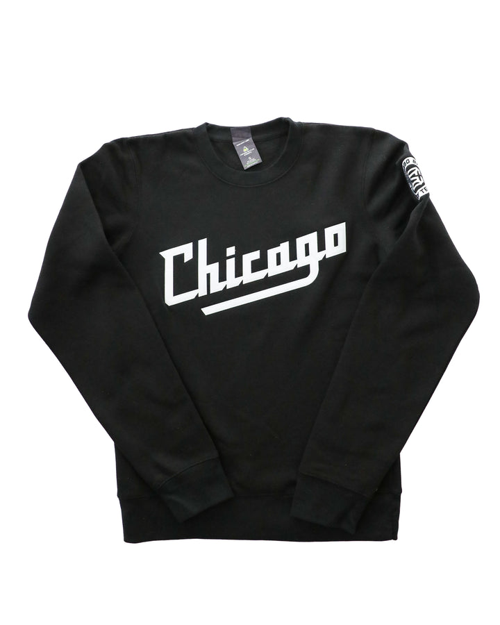 Chicago Steel New Logo Black Crewneck Sweatshirt