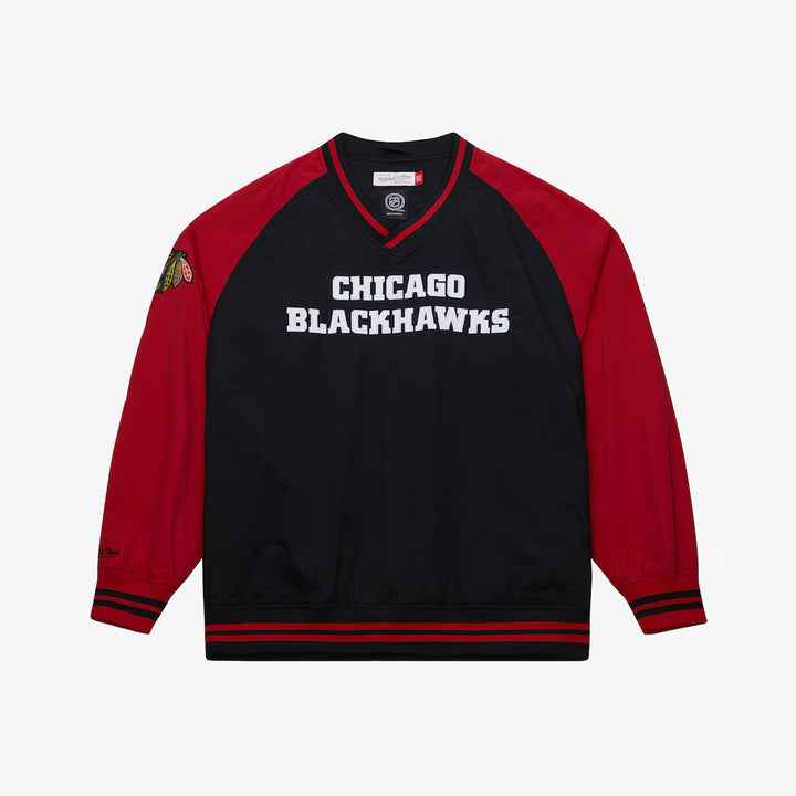 Mitchell &amp; Ness Chicago Blackhawks Nylon Pullover