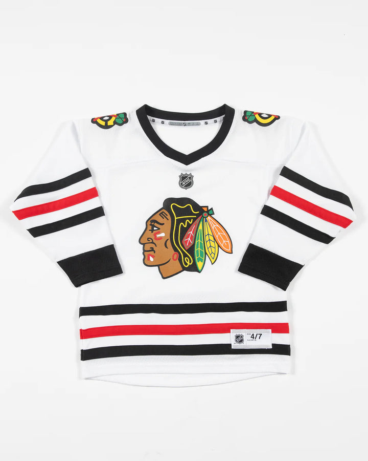 Kids Chicago Blackhawks Connor Bedard Away Jersey