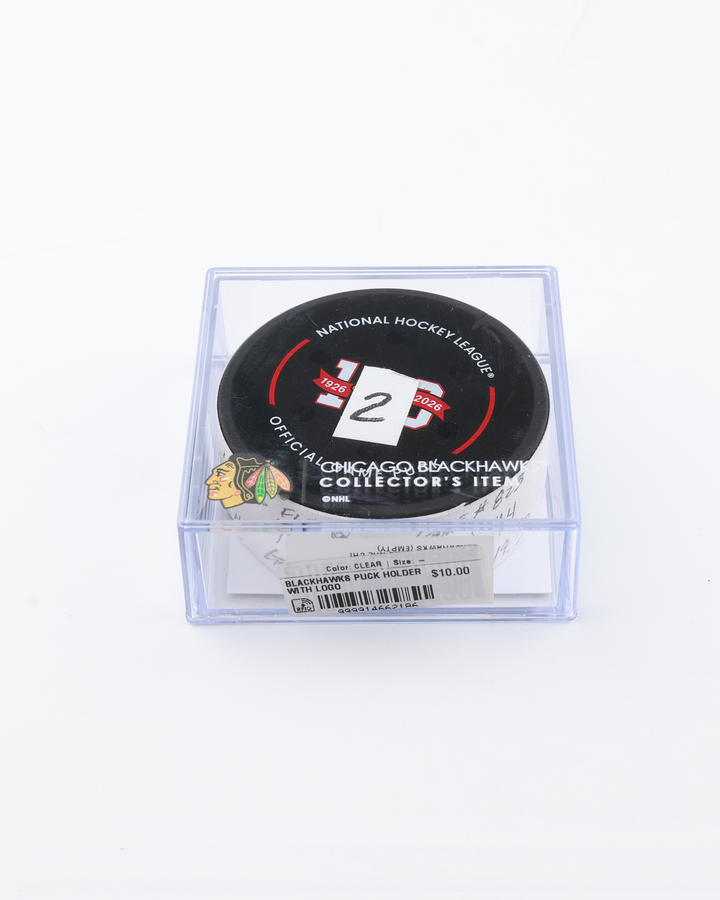 Tyler Bertuzzi Game-Used Goal Puck 1/25/2026 24863