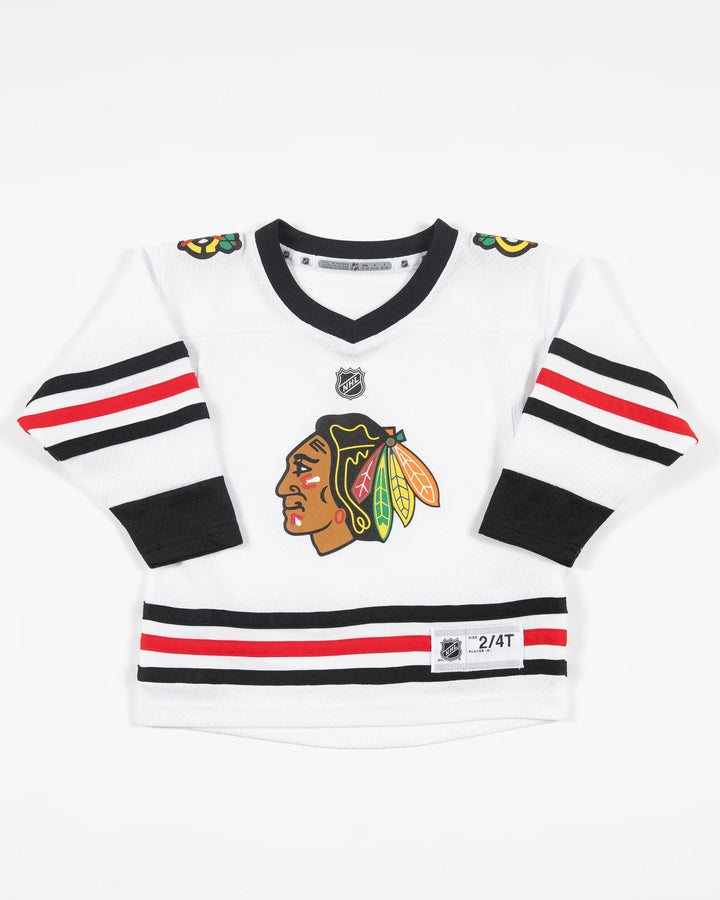 Toddler Chicago Blackhawks Connor Bedard Away Jersey