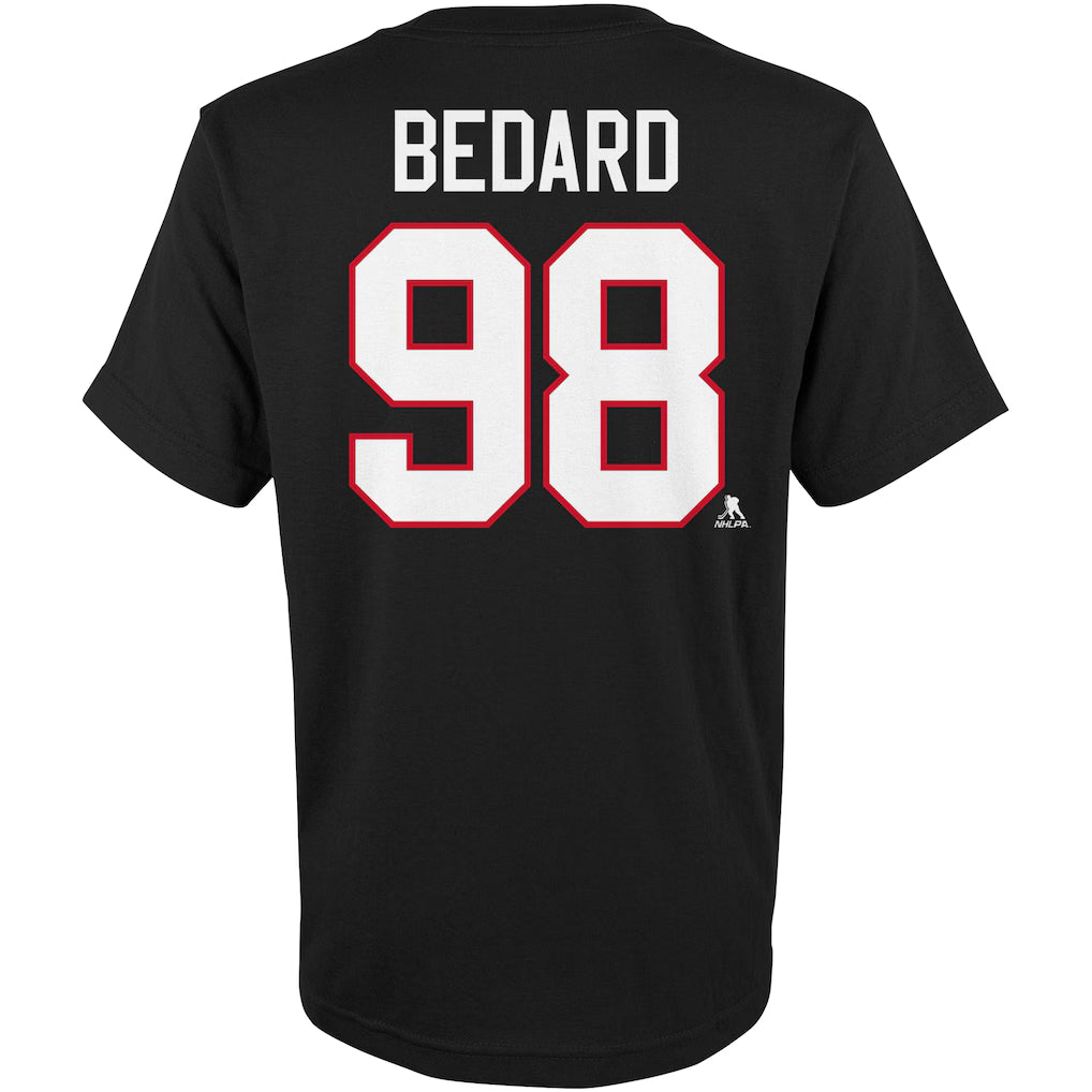 Chicago Blackhawks Connor Bedard Youth Player Tee