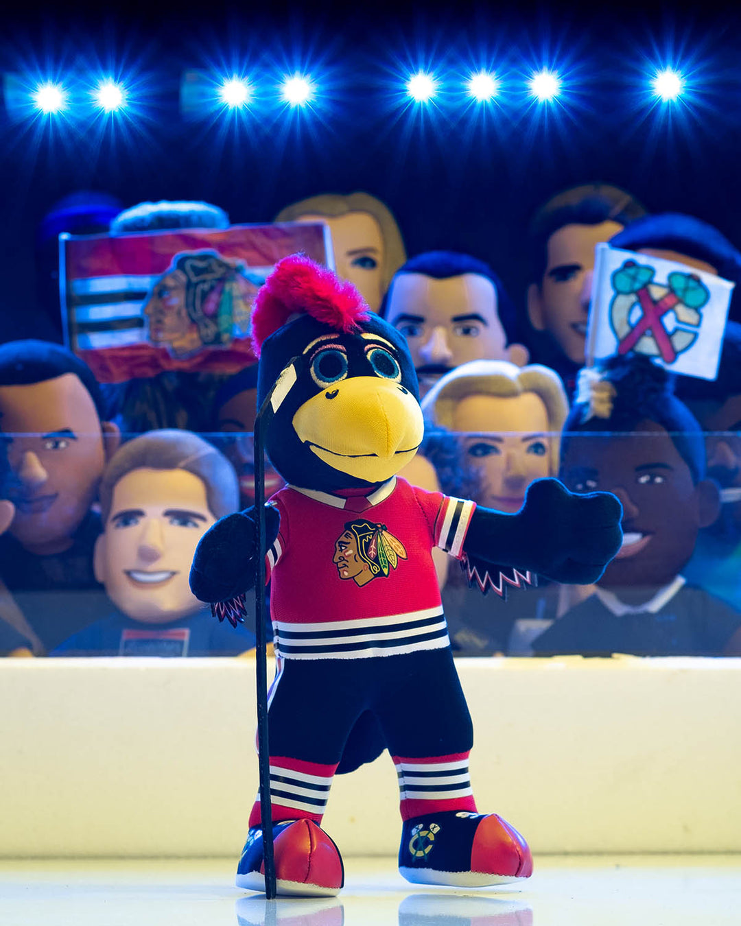 Chicago Blackhawks Tommy Hawk Plush Mascot